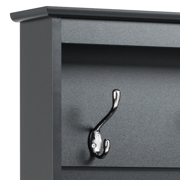 Charlton Home® Flatiron Hall Tree 38'' Wide with Bench and Shoe Storage